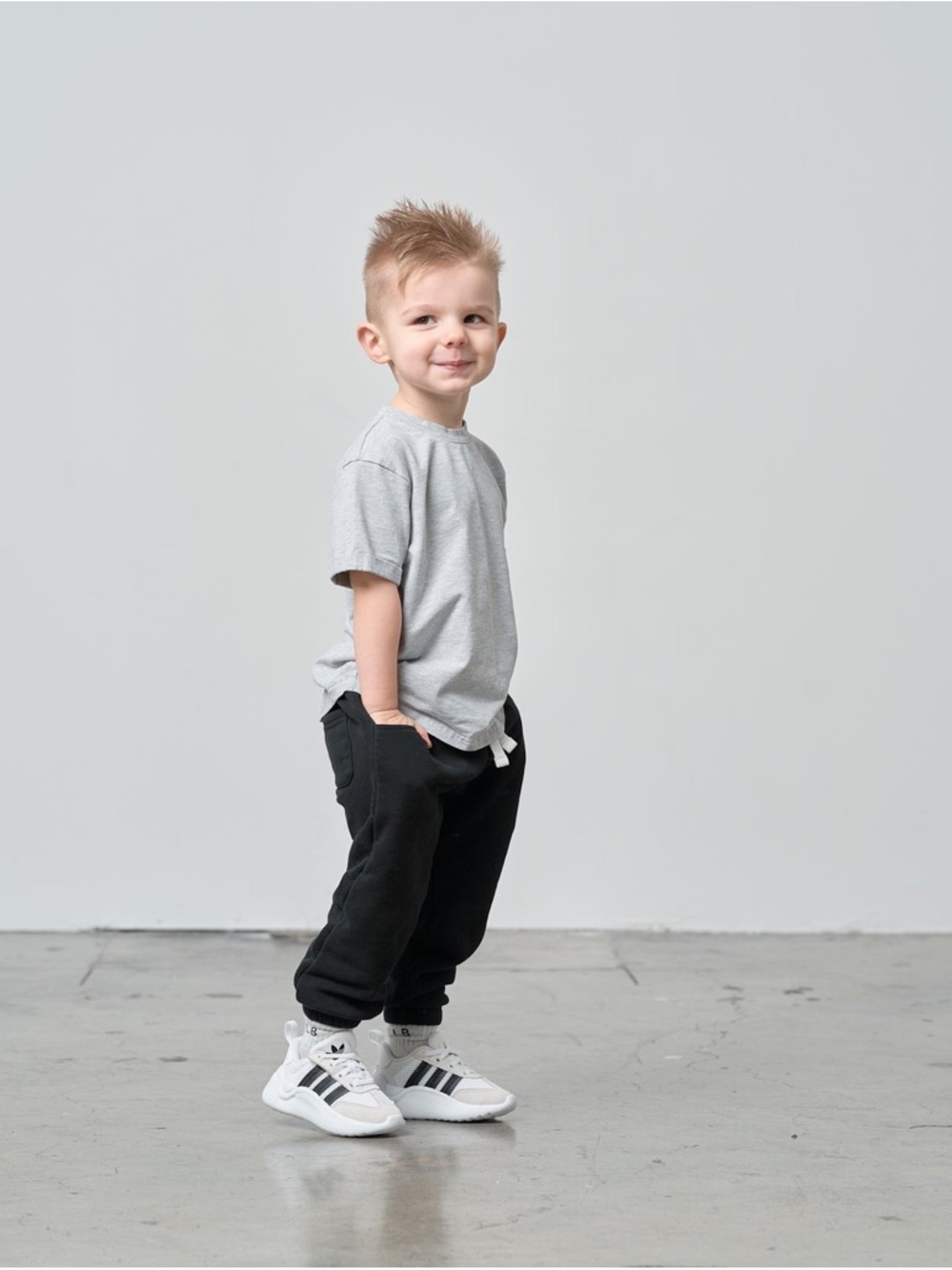Little Bipsy BASIC TEE - GREY - Picture 4 of 9